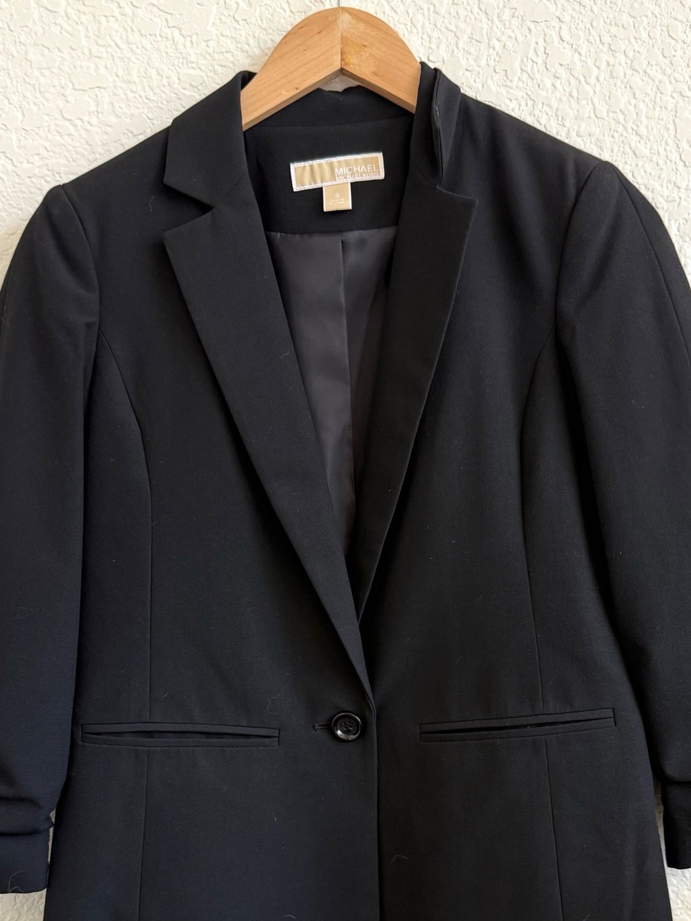 Michael Kors Black Tailored Blazer Size 2